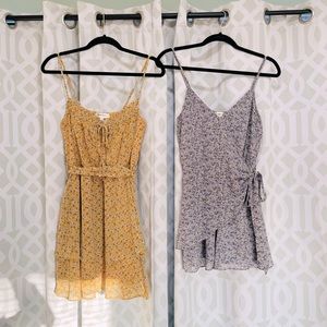 2 bundle floral dress and romper